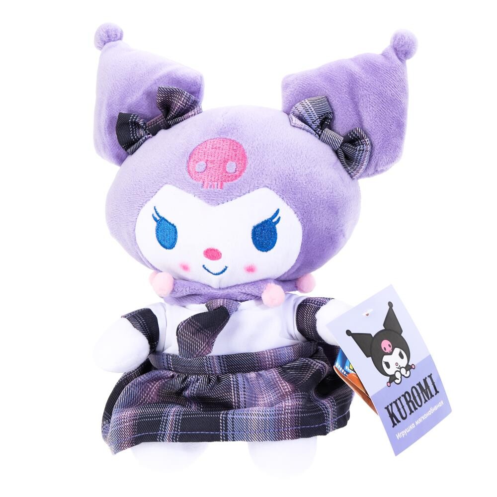 

Игрушка мягкая: герои мультфильмов Kuromi San RIO, "МУЛЬТИ-ПУЛЬТИ" K117257-17