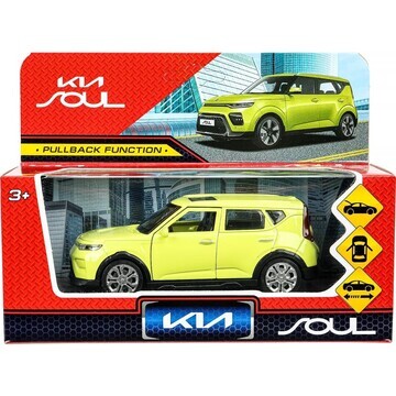 Машина металлическая KIA, - SOUL-12-SD