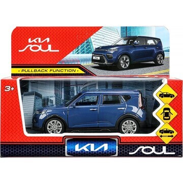 Машина металлическая KIA, - SOUL-12-DBU