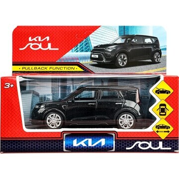 Машина металлическая KIA, - SOUL-12-BK