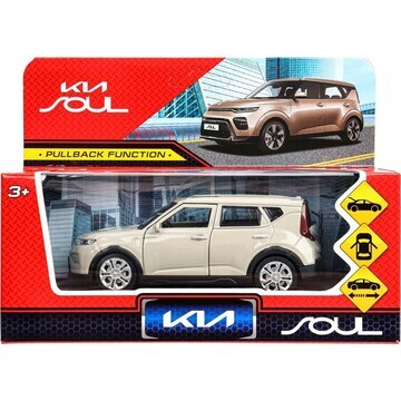 Машина металлическая KIA, - SOUL-12-GD