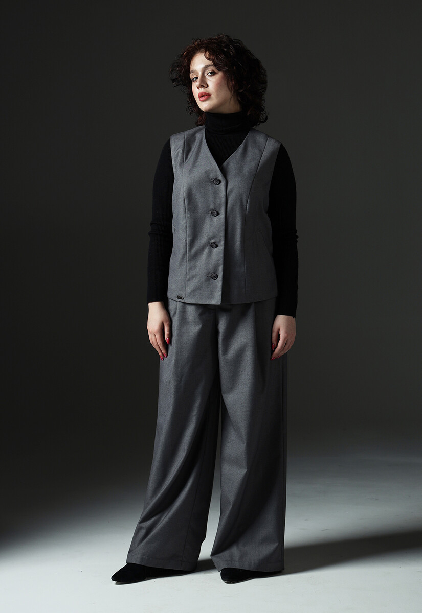 Жилет Dimma Fashion Studio 019409080 Серый  Фото 5