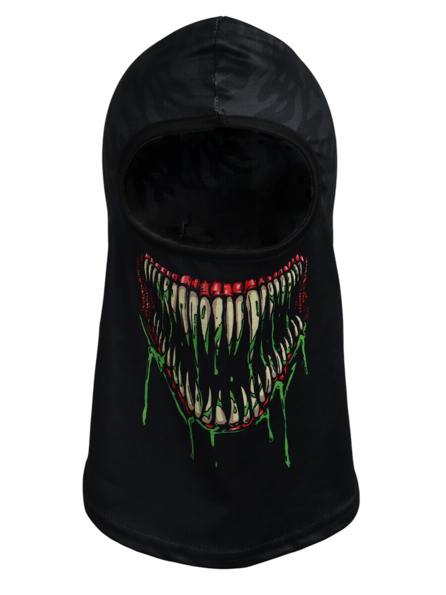 

Маска-балаклава symbiote, размер универсальный, черная, Черный
