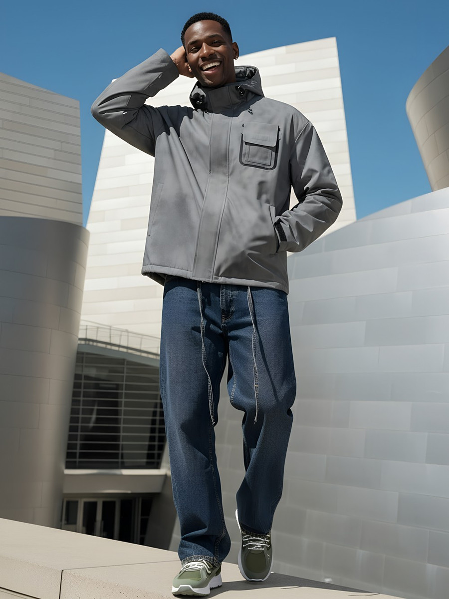 

Куртка спортивная, Серый