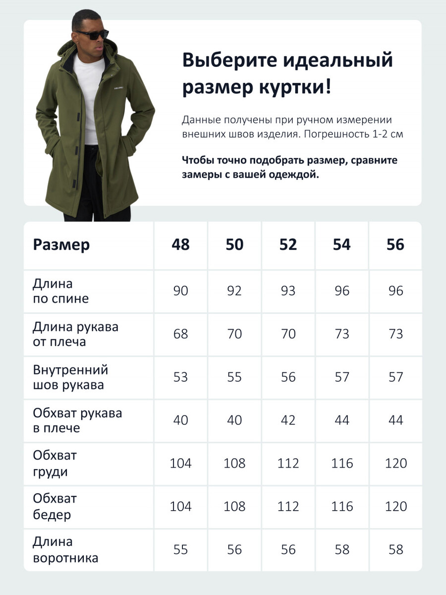 Парка VALIANLY 019611725 Хаки  Фото 3