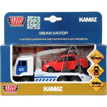 Набор металлических машин KAMAZ, Технопа