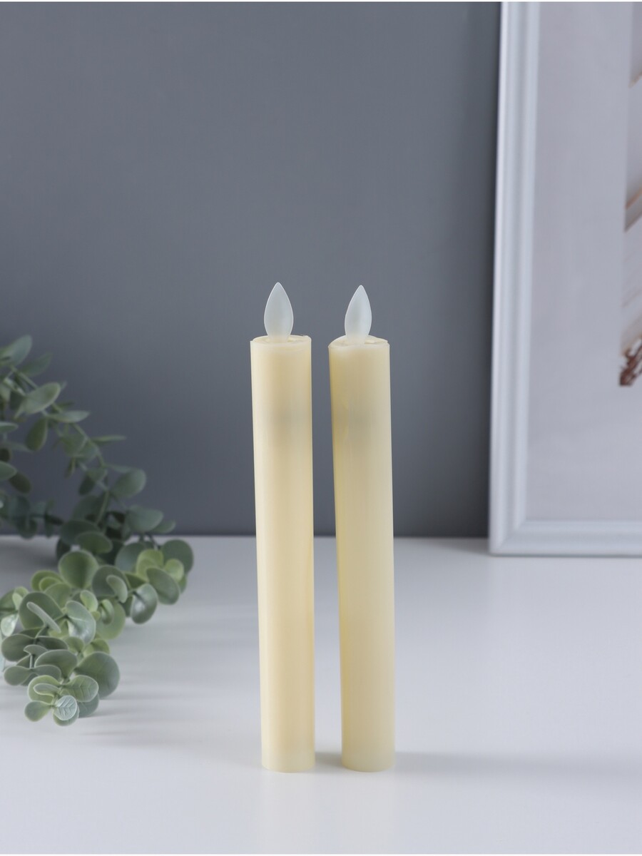 

Набор светодиодных свечей, ночники led risalux, Белый