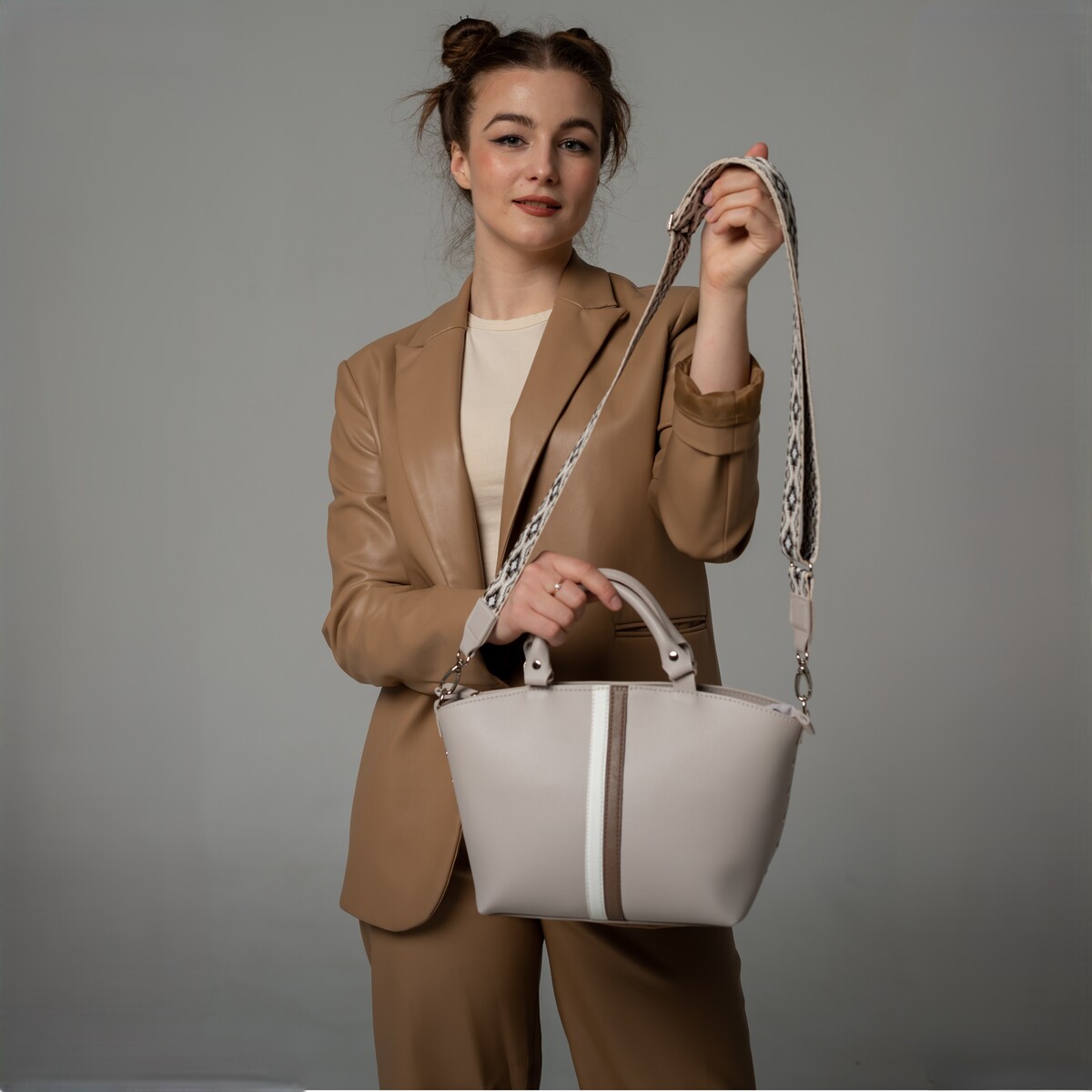 Сумка CityValise сумки и саквояжи 020025676 Светло-серый 