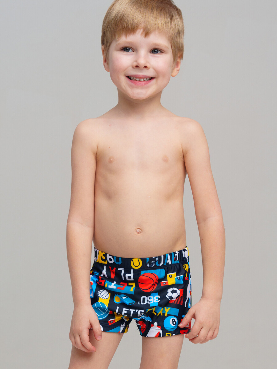 

Плавки шорты трикотажные, Разноцветный