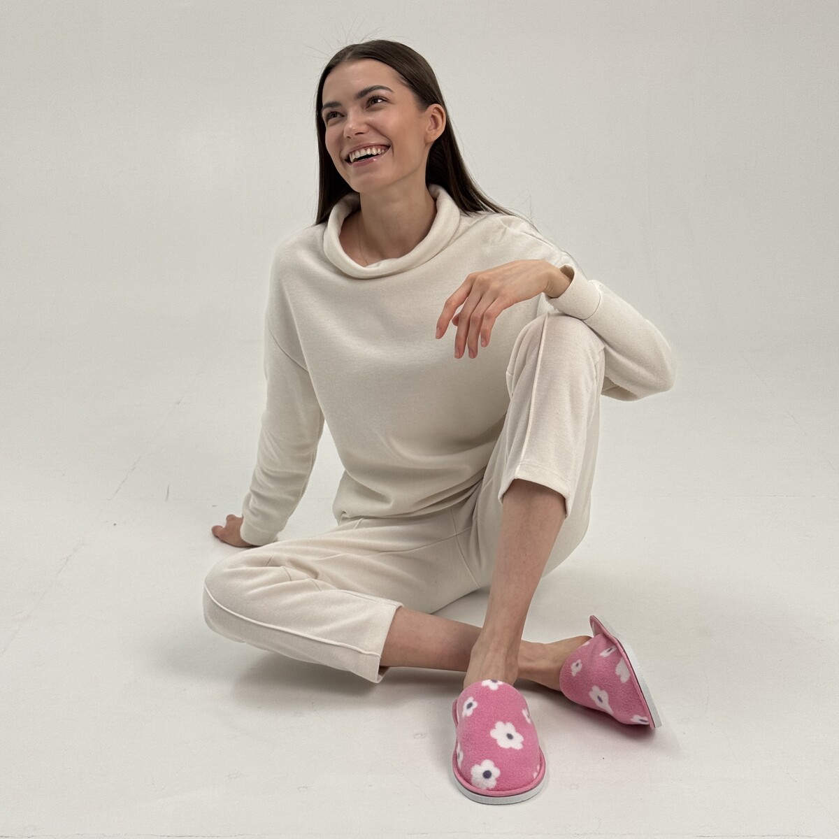 Туфли комнатные (тапочки) TapModa 020292179 Розовый 