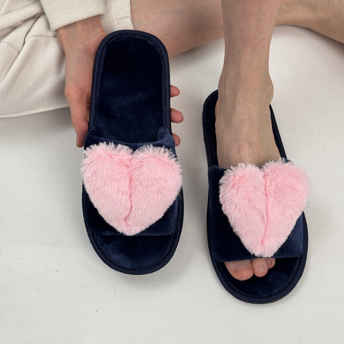 Туфли комнатные (тапочки) TapModa 020292220 Розовый  Фото 5