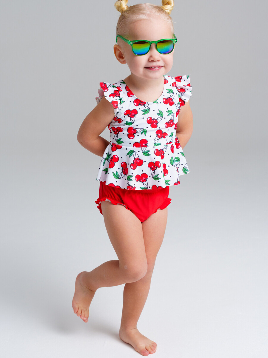 

Костюм трикотажный, Разноцветный;белый;красный