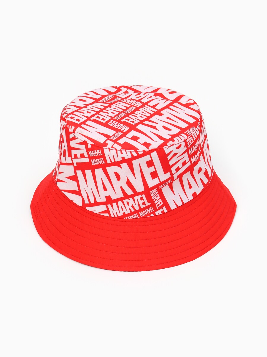 Панама MARVEL 020973746 Красный, белый  Фото 2
