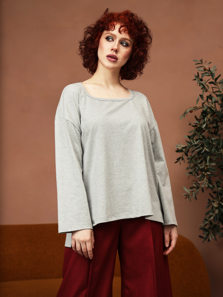 Джемпер Dimma Fashion Studio 021105094 Серый 