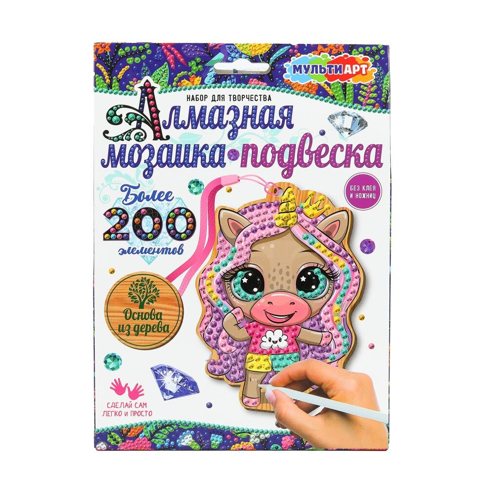 

Набор для творчества (аппликация/мозаика) МУЛЬТИ АРТ STICK-PEN