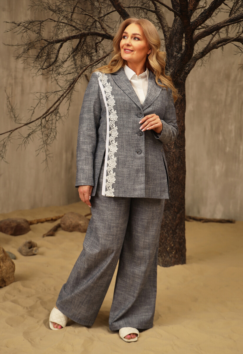 Жакет Dimma Fashion Studio 021337735 Синий  Фото 4