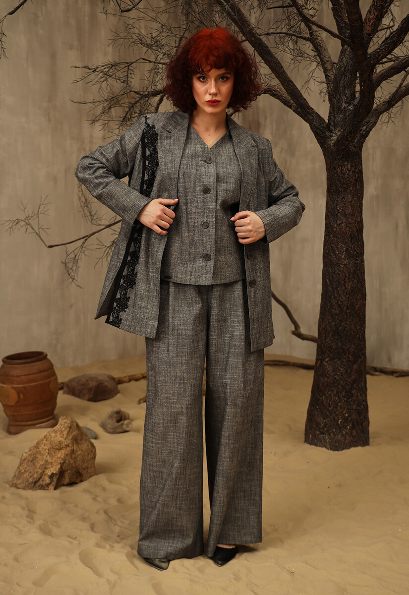 Жакет Dimma Fashion Studio 021337736 Графитовый  Фото 4