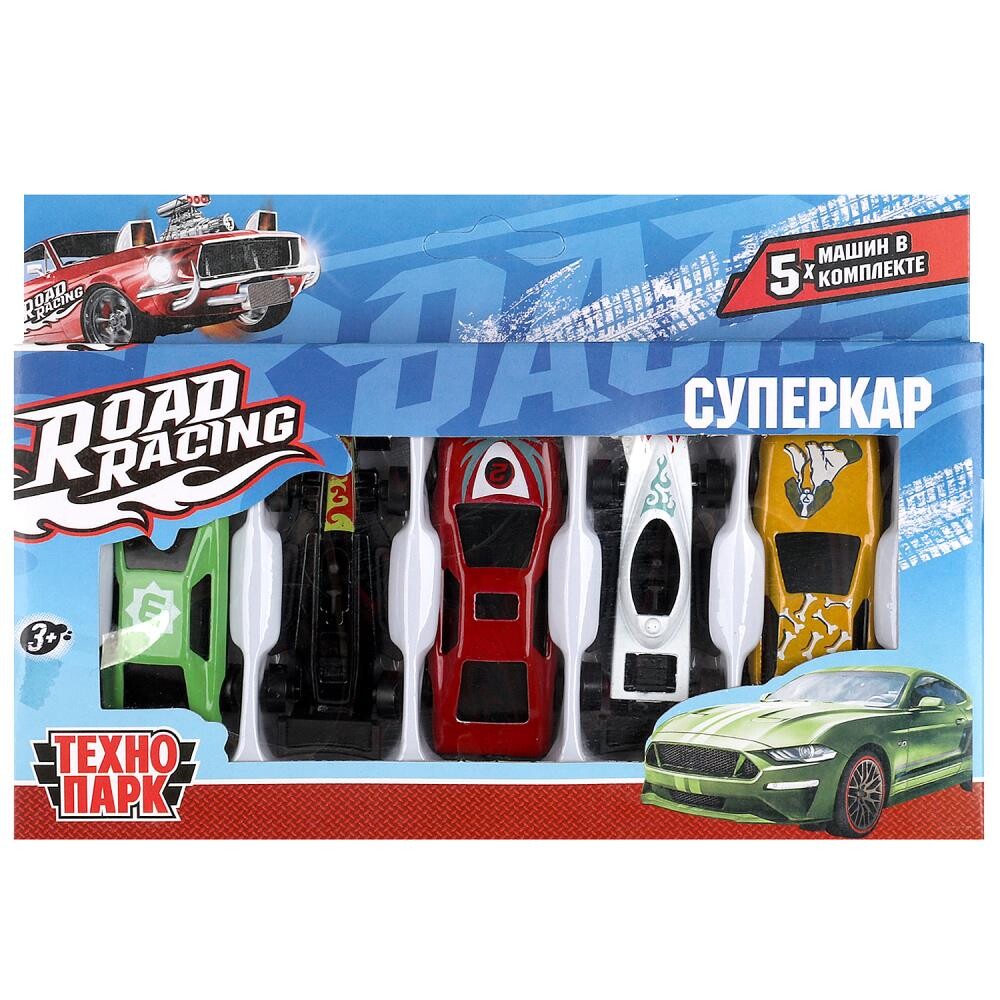 

Машина металлическая Технопарк RR-SET-0064871-R