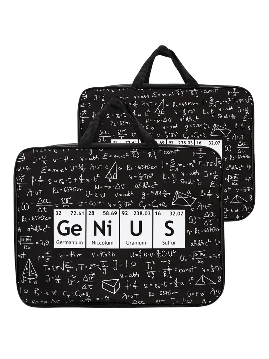 

Папка с ручками текстильная а4, 360×245×70 мм, calligrata top, Черный