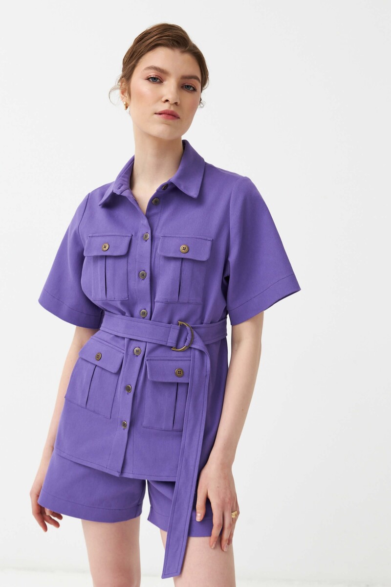 

Рубашка, Фиолетовый