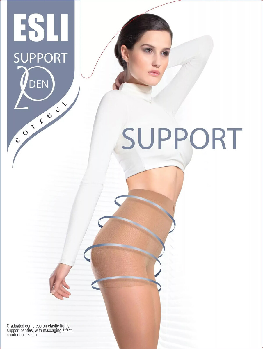 Колготки женские "ESLI" SUPPORT 20 021814566 Castoro 