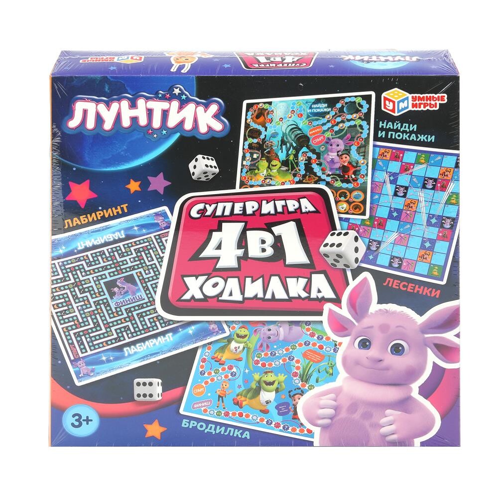 

Игра настольная Лунтик, Умные игры 4630395011563