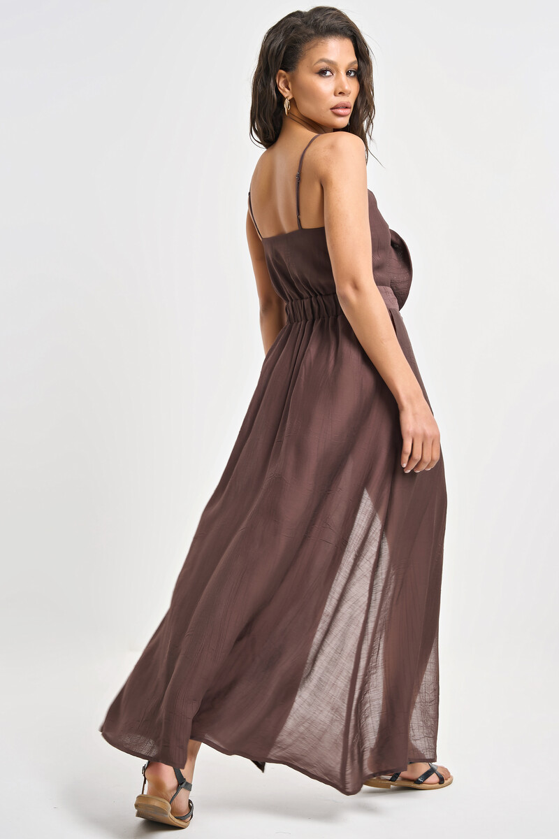 

Сарафан, Коричневый;шоколад