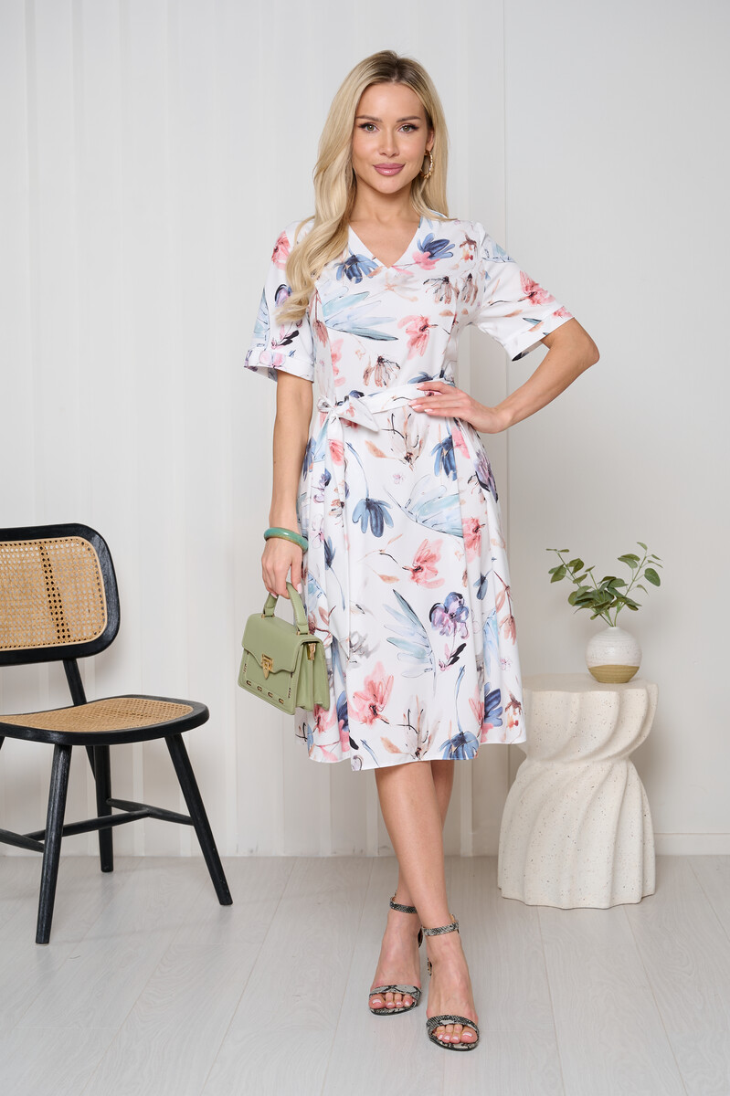 Платье BELLOVERA 022563461 Белый 