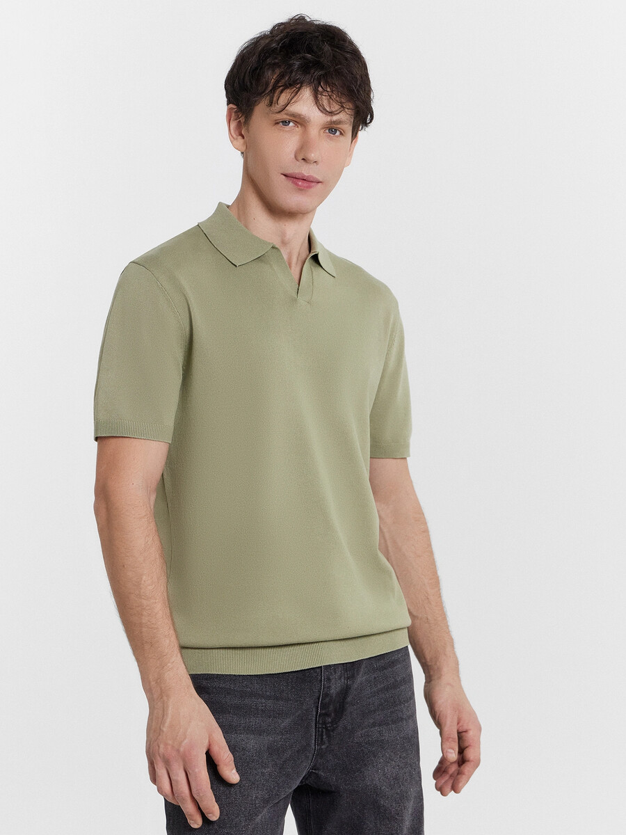 

Поло мужское зеленое, Хаки;зеленый чай