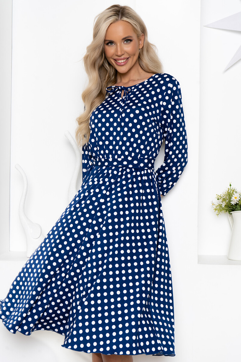 Платье Open-style 022737273 Темно синий 