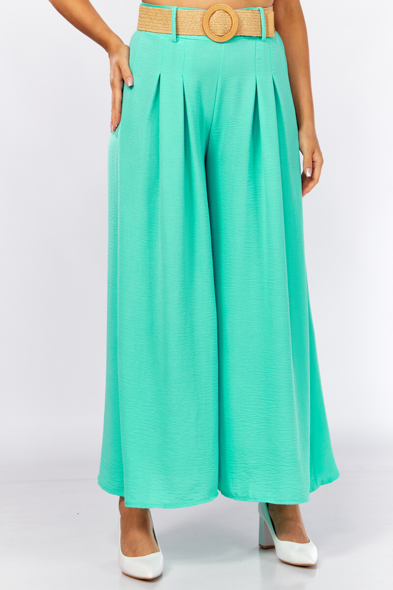 Брюки Abbi Clothes 022868633 Бирюзовый  Фото 2