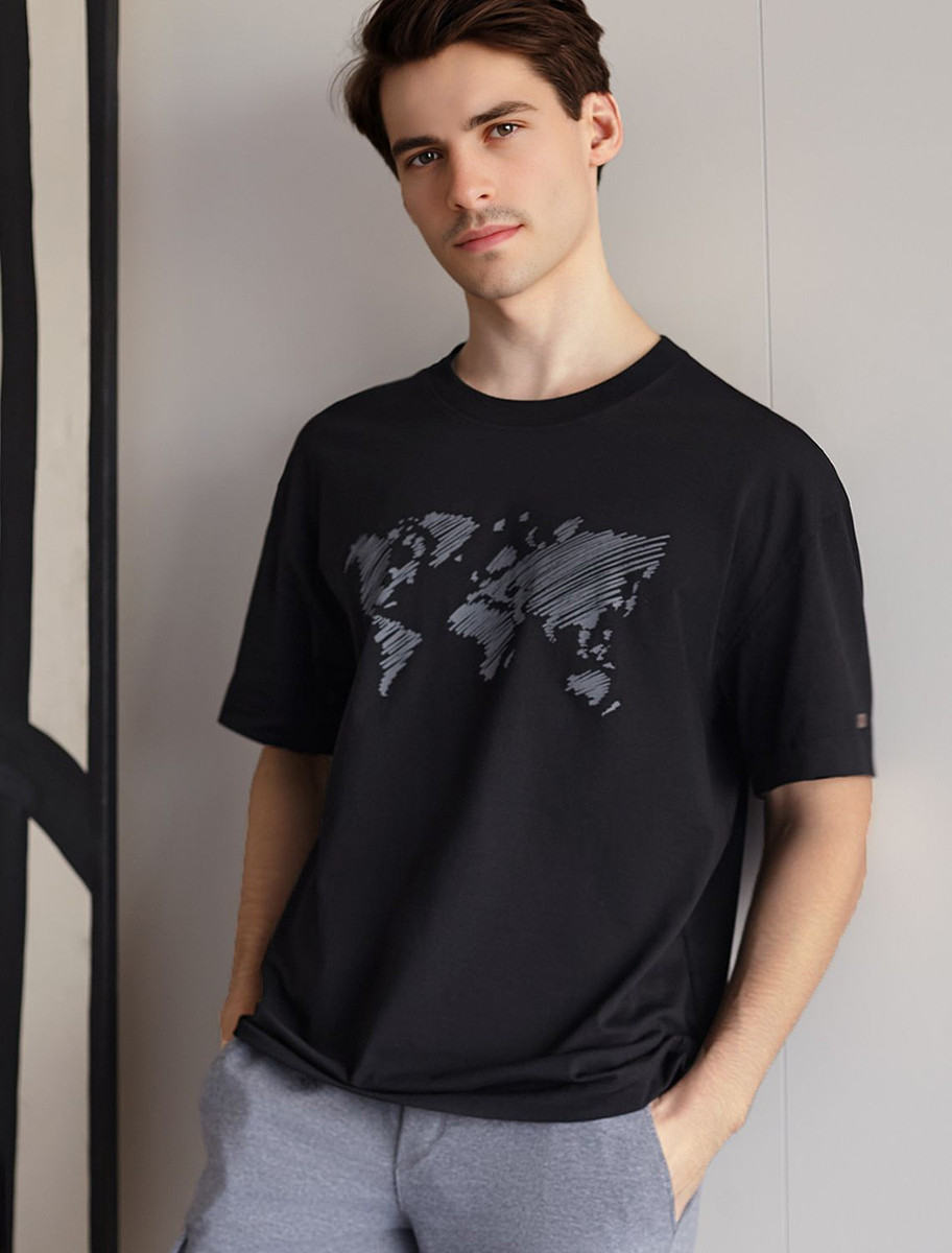 

Футболка, Черный;черный_карта