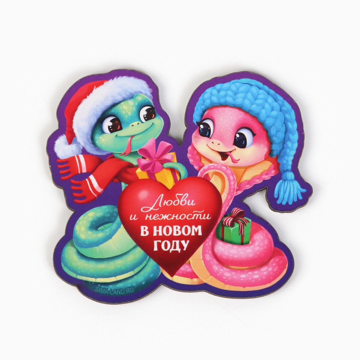 

Магнит новогодний деревянный