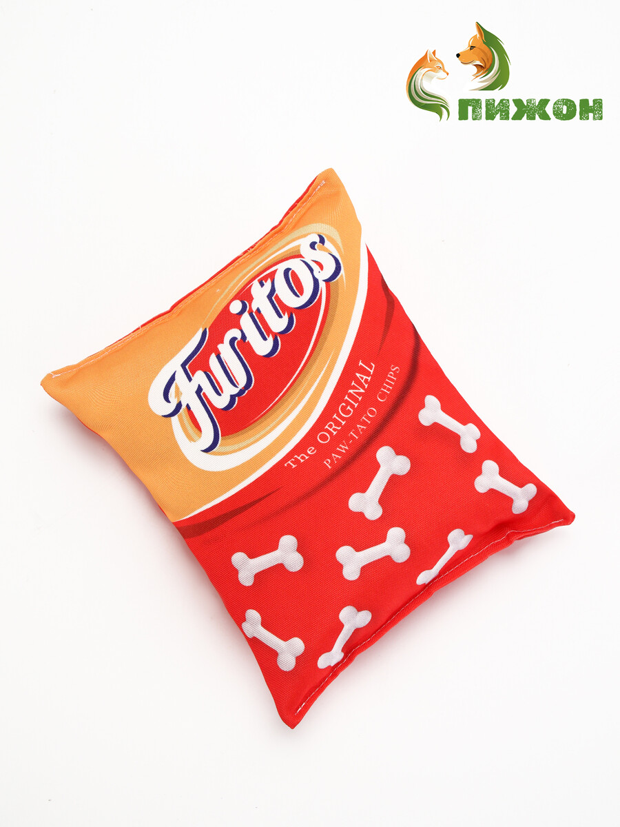 

Игрушка текстильная для собак, Красный