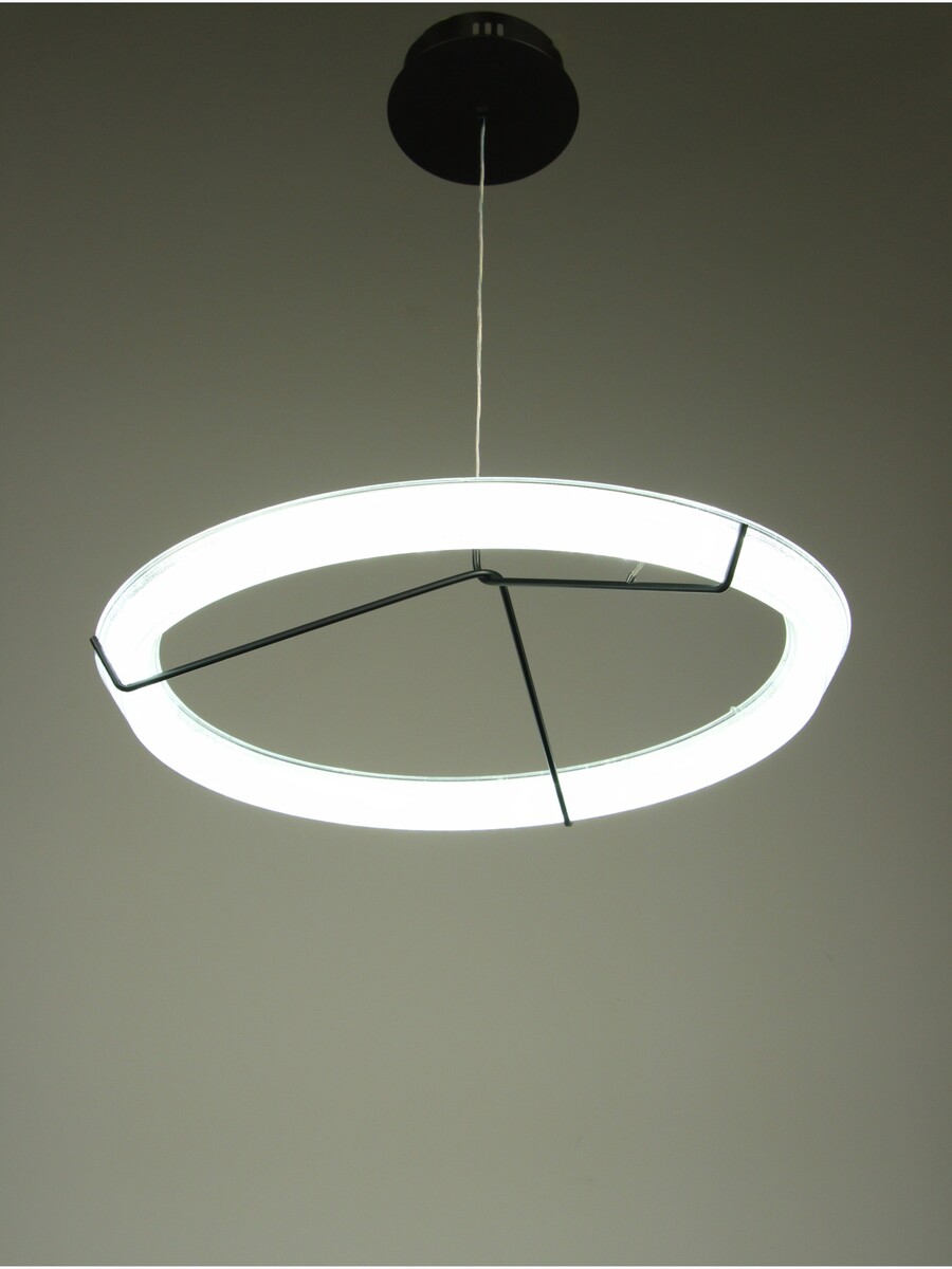 

Люстра eva 58вт led 3000-6000к черная ø57х120см