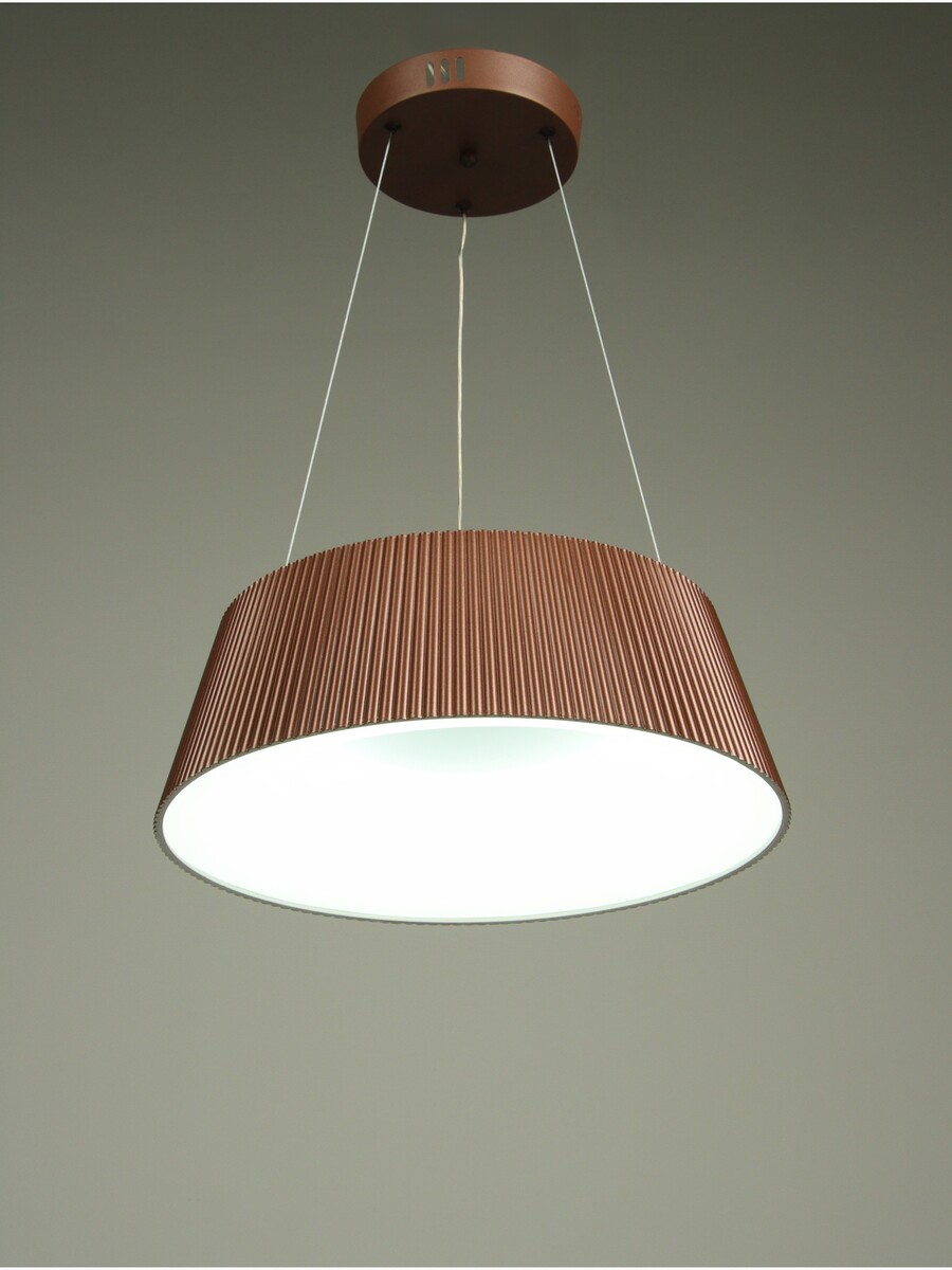 

Люстра freya 42вт led 3000-6000к кофе ø45см