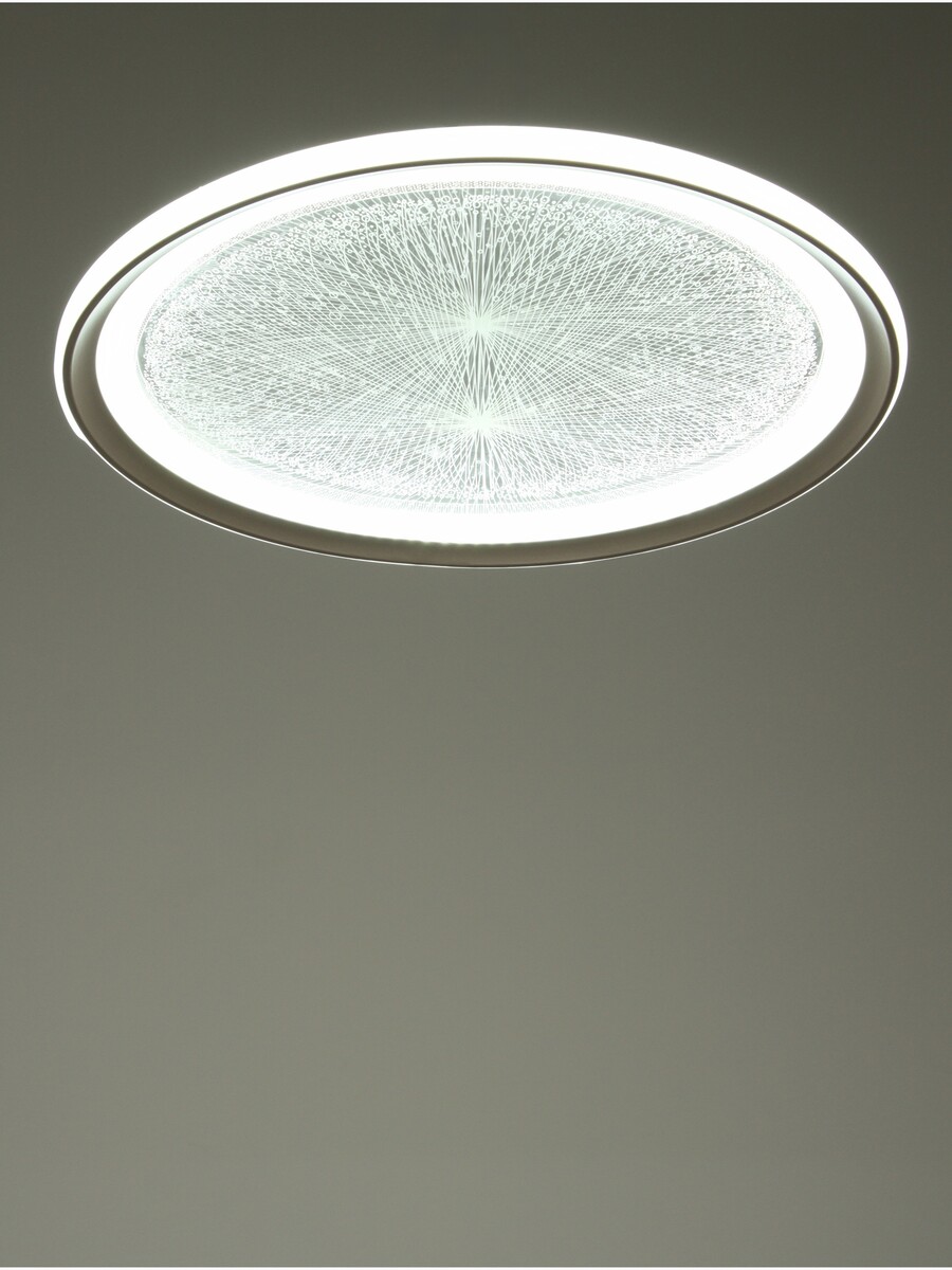 

Люстра helga 70вт led 3000-6000к белый ø49х6см