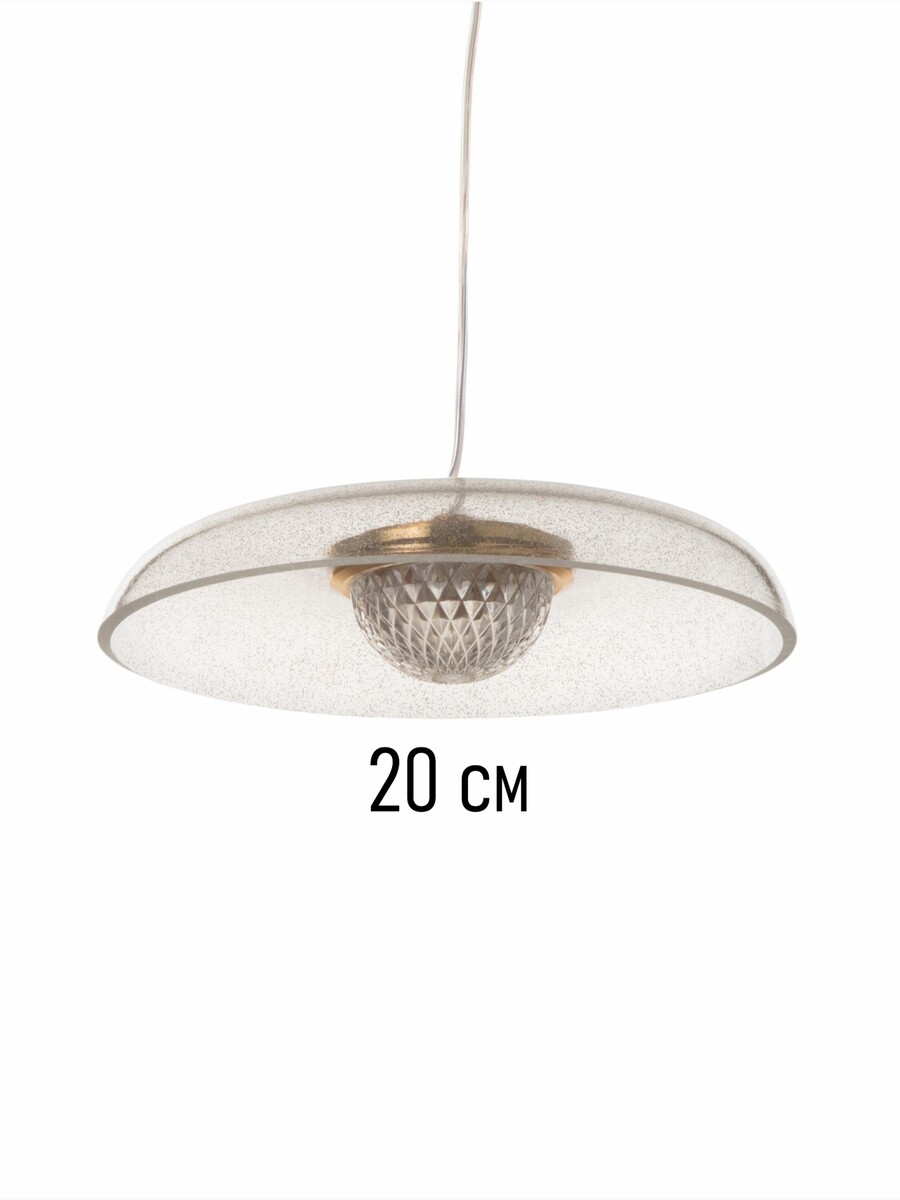 

Люстра tamara 6вт led 4000-6000к золото 20х20х8см