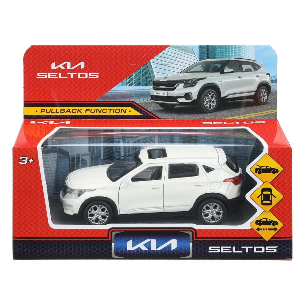 

Машина металлическая KIA, Технопарк SELTOS-12-WH, Белый