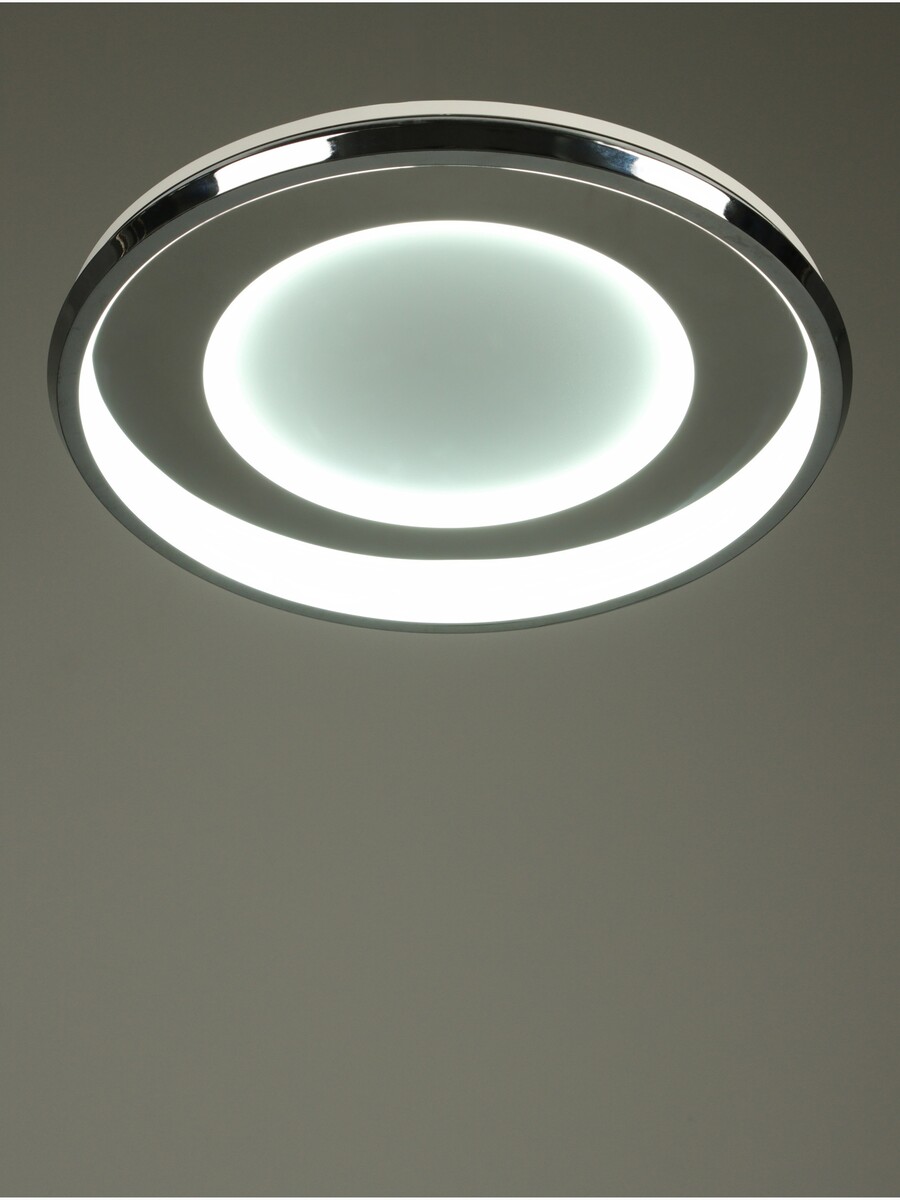 

Люстра karin 58вт led 3000-6000к хром ø40х6см