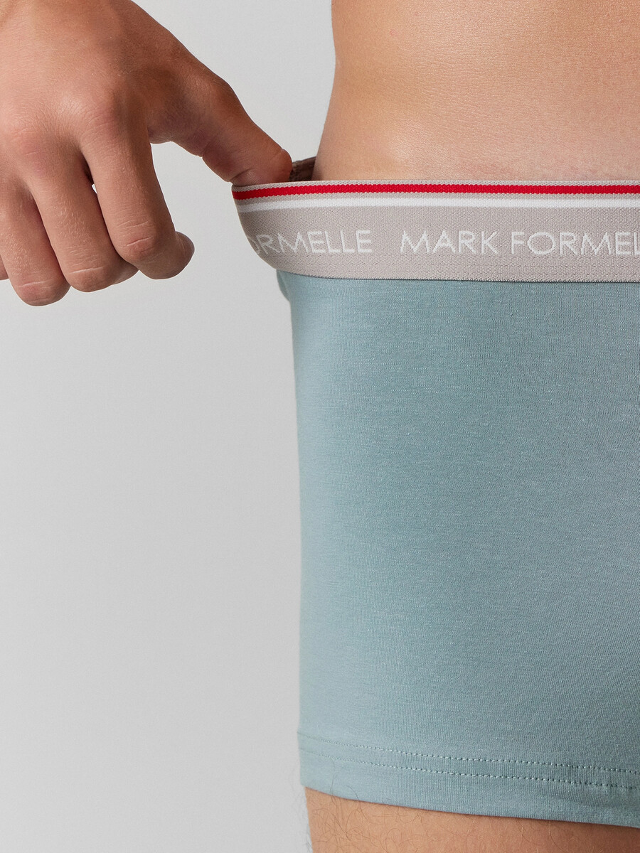 Трусы боксеры мужские в наборе, 4 шт Mark Formelle 023320944 Сланец +бриз +морская волна +гроза  Фото 5