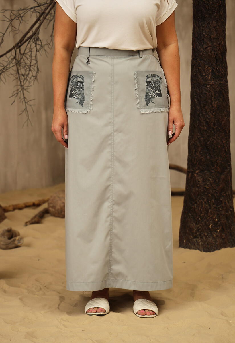 Юбка Dimma Fashion Studio 023387868 Серый 