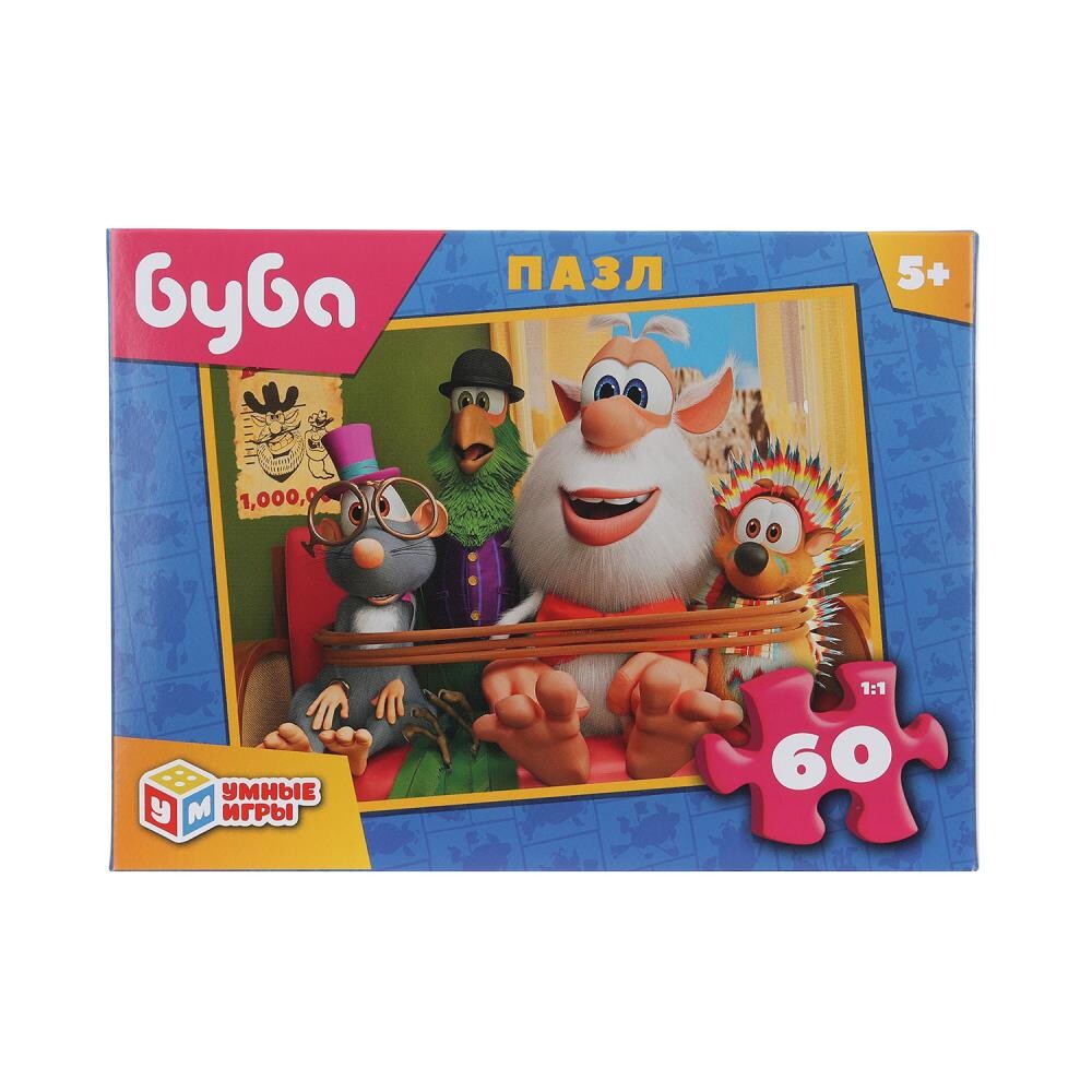 

Пазл настольный БУБА, Умные игры 4630395016827