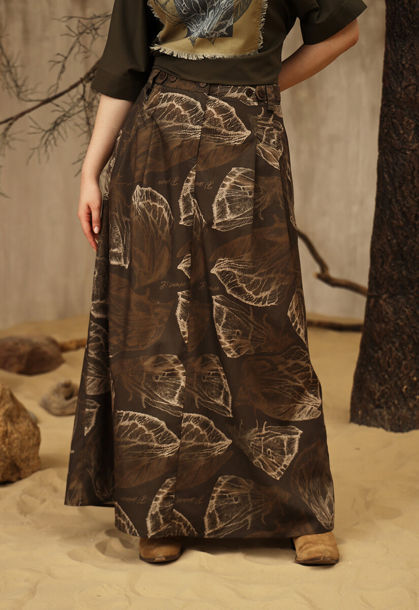 Юбка Dimma Fashion Studio 023420515 Коричневый 