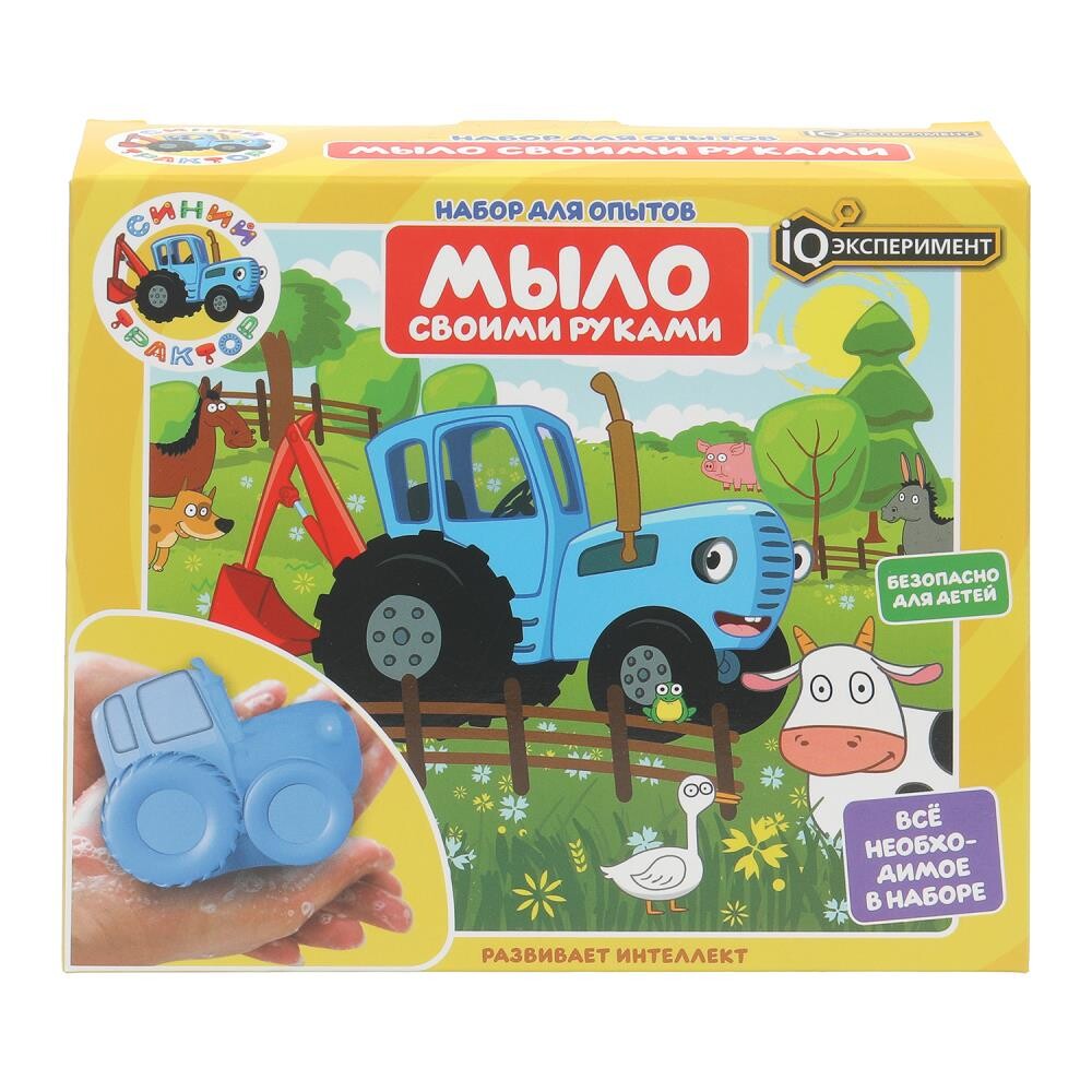 

Набор для опытов, экспериментов СИНИЙ ТРАКТОР, IQ Эксперимент EX-SM01-BT