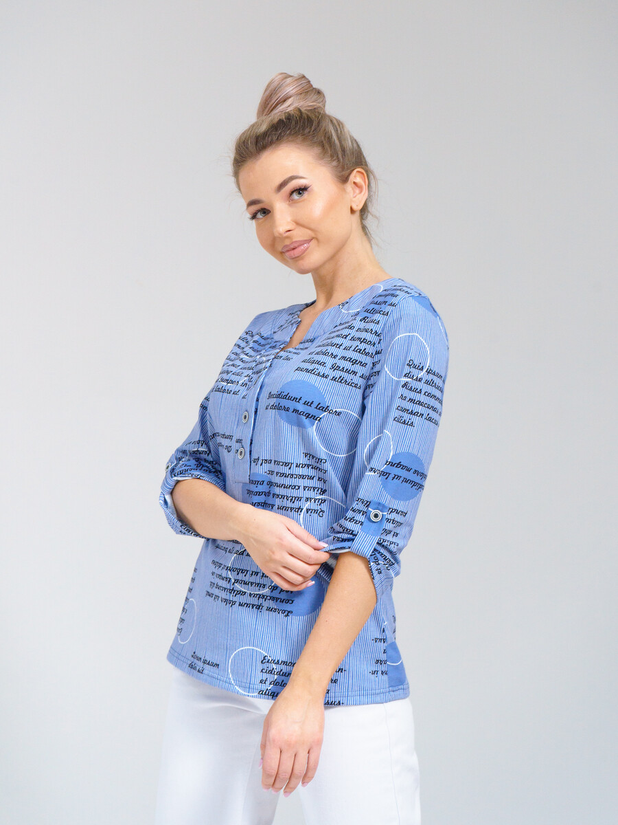 Блузка Nesaden Style 023697440 Синий 