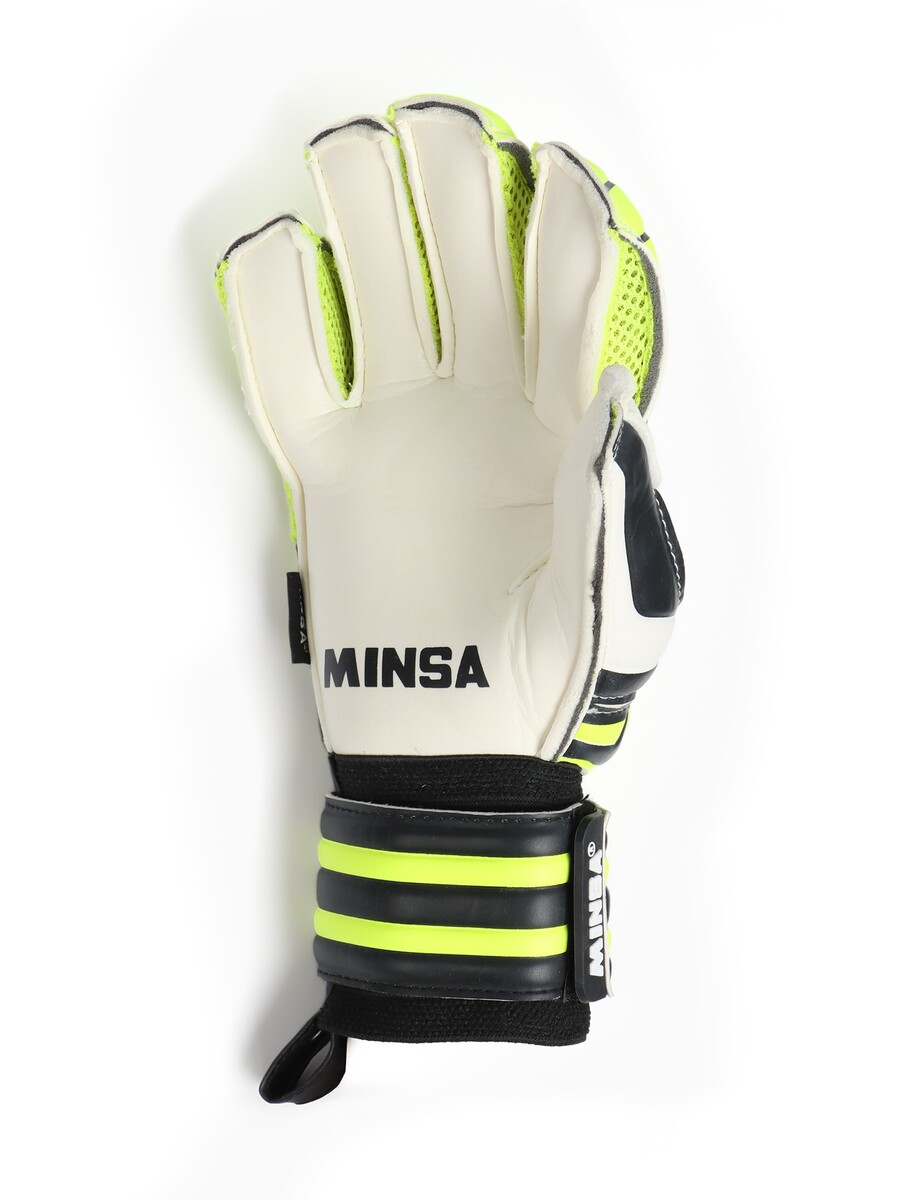 

Вратарские перчатки minsa gk353, размер 8, Зеленый