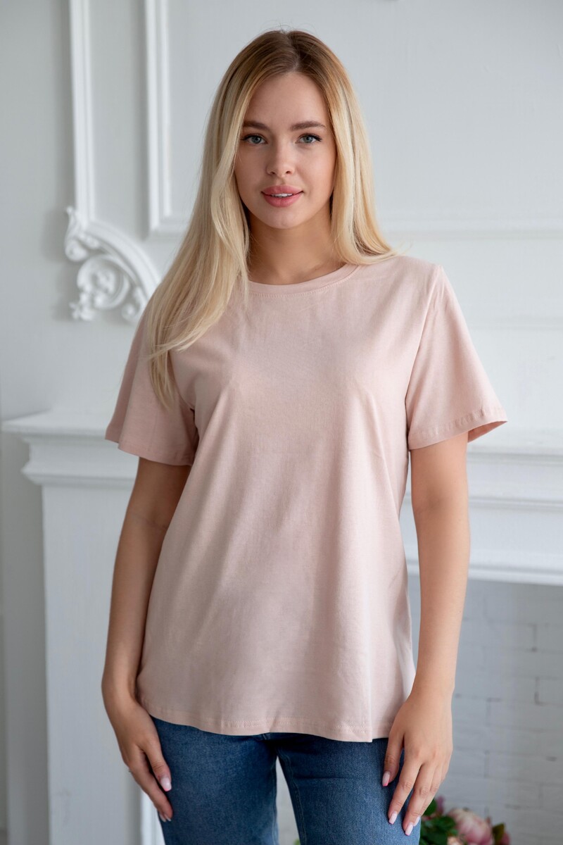 Футболка Lika Dress 023699822 Бежевый 