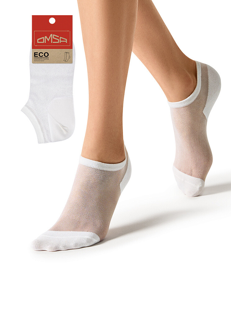 Суперукороченные носки OMSA ECO 251 OMSA 023741352 Bianco 