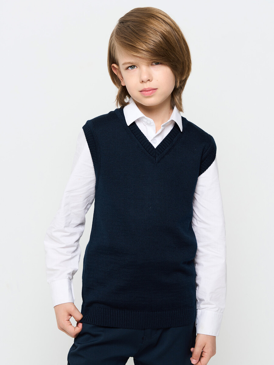 

Жилет, Синий;темно-синий